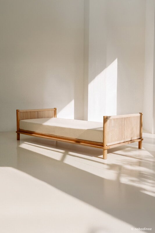 Nobodinoz Latitude single bed, 102 x 212 cm, oak, view 6