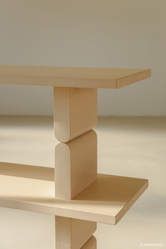 Nobodinoz Noon bookshelf, ivory, view 8