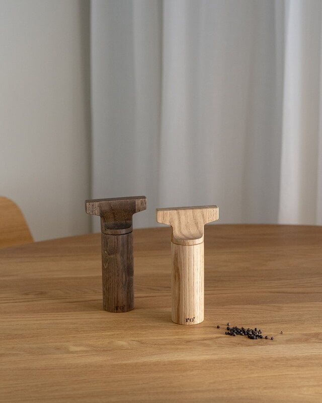 Ro Collection Toolie grinder, dark stained oak, view 9