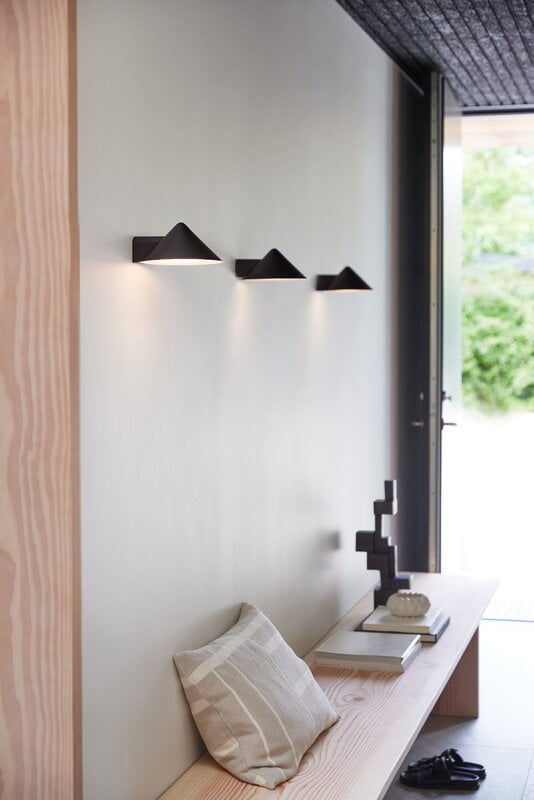 Frandsen Grasp lámpara de pared recargable, negro mate, imagen de decoración