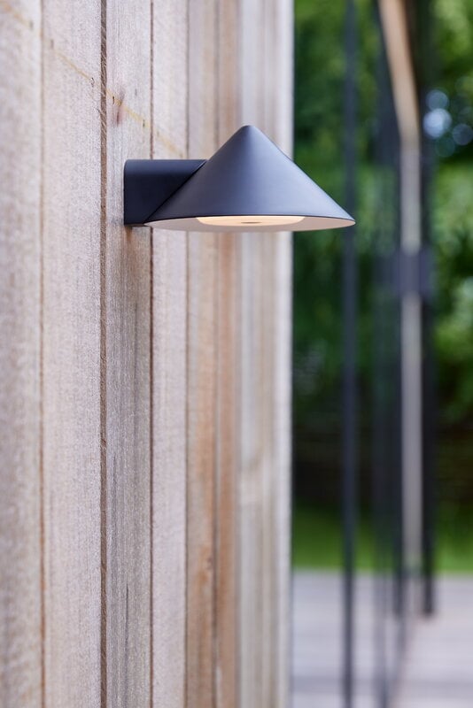 Frandsen Grasp lámpara de pared recargable, negro mate, imagen de decoración