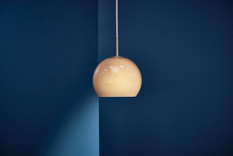 Frandsen Ball Glass pendant, 18 cm, cappuccino, decoration image