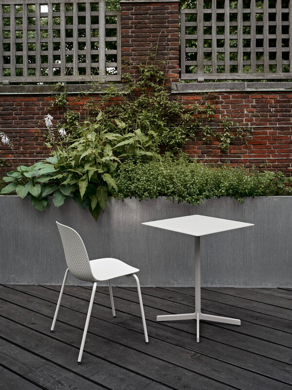 HAY Neu table square, light grey | Finnish Design Shop