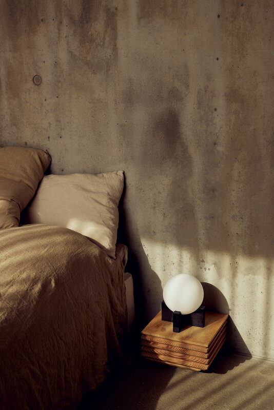 Frandsen Hito table/wall lamp, black - white, decoration image