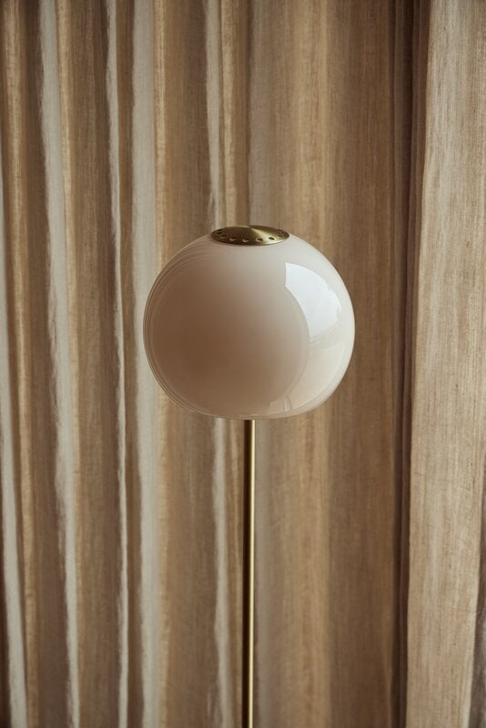 Frandsen Ball Glass lampadaire, 18 cm, gris sable, image décorative