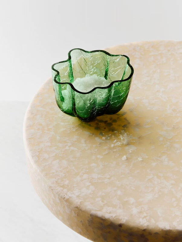 Kosta Boda Crackle votive, 58 mm, dark green, decoration image