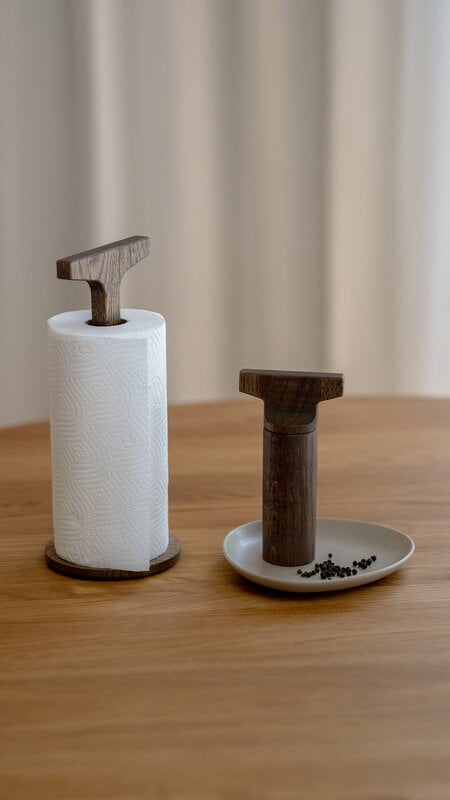 Ro Collection Toolie grinder, dark stained oak, view 5