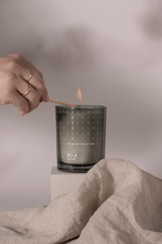 Skandinavisk Scented candle with lid, RO, large, decoration image
