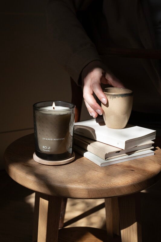 Skandinavisk Scented candle with lid, RO, large, decoration image