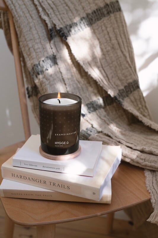 Skandinavisk Scented candle with lid, HYGGE, large, decoration image