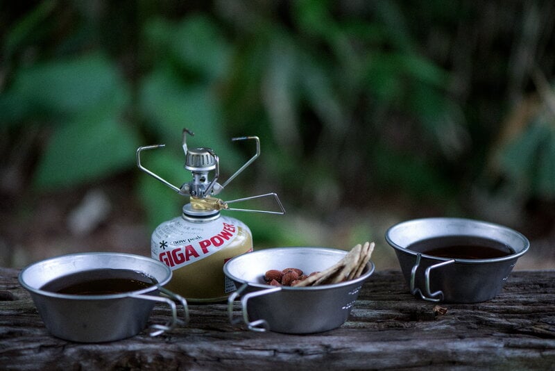 Snow Peak Backpacker's cup, stainless steel, view 2