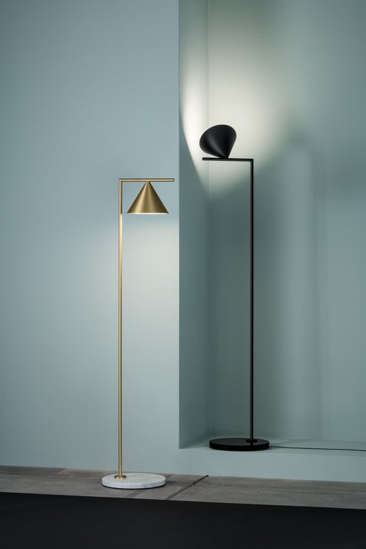 Flos Flint floor lamp, black | Finnish Design Shop