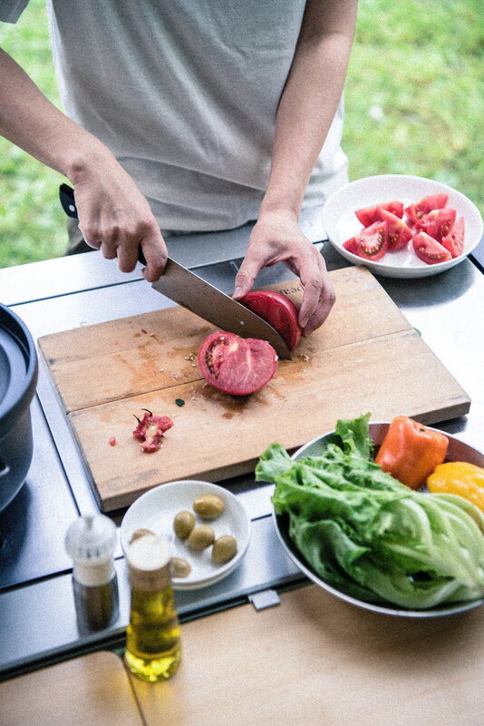 Snow Peak Chopping board set, large, view 2