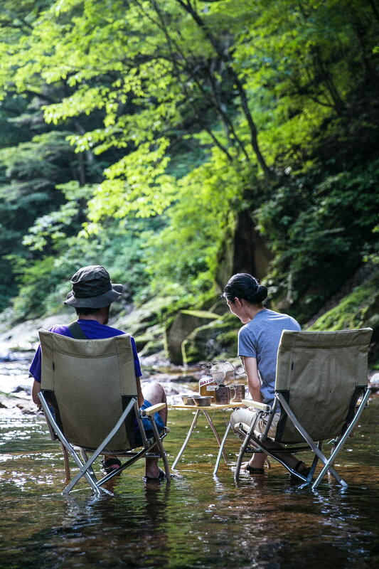 Snow Peak Low beach chair, khaki, view 2