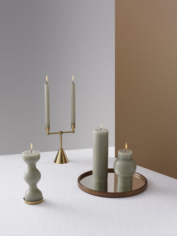 Tivoli Pirouette Candle Holder 2 Brass Finnish Design Shop