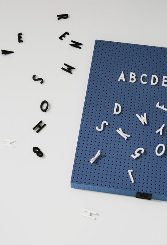 Design Letters Letters for message board, black Finnish Design Shop