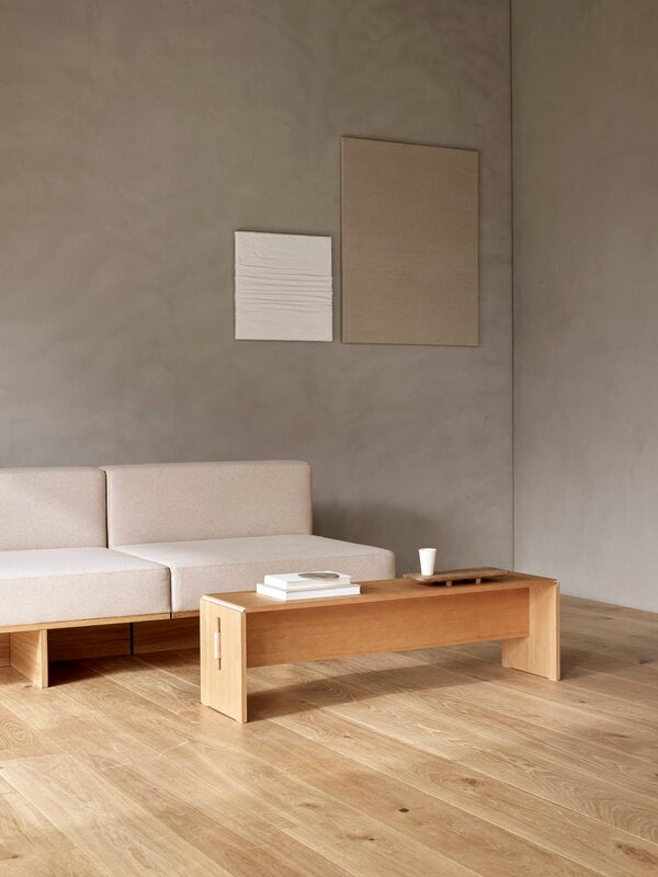 TAKT T14 Plint coffee table, oak, view 2