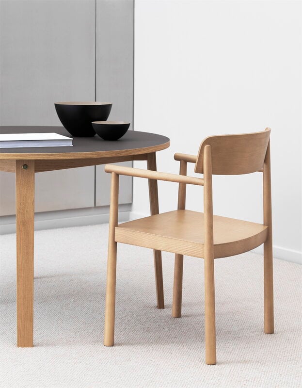 Normann Copenhagen Timb armchair, tan, decoration image