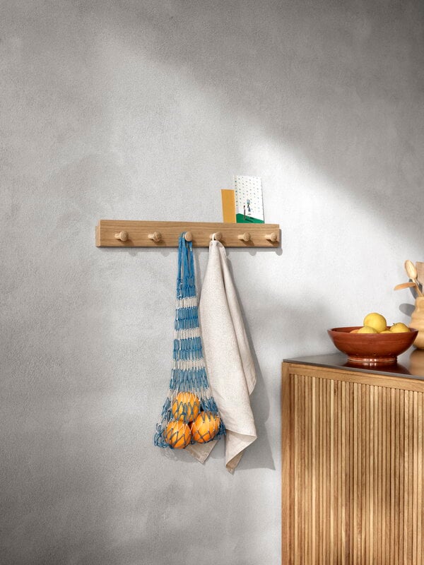 TAKT T21 Curve perchero, 60 cm, roble, imagen de decoración