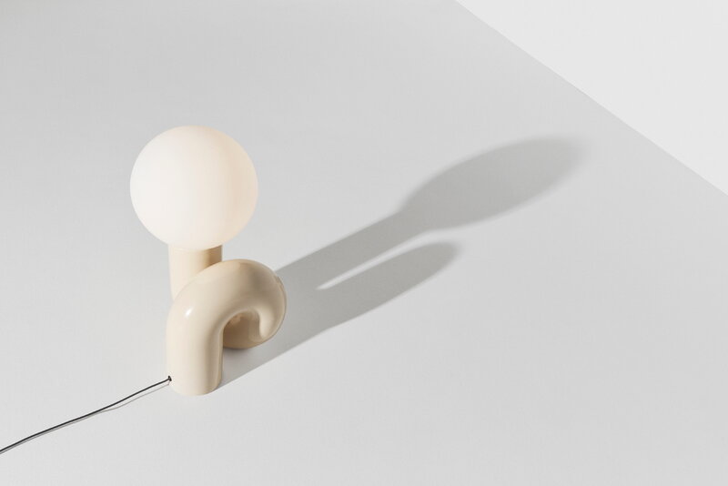 Petite Friture Neotenic table lamp, 51 cm, vanilla, decoration image