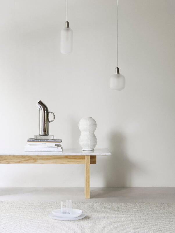 Handvol goedkeuren Lezen Normann Copenhagen Amp lamp, small, matt white | Finnish Design Shop