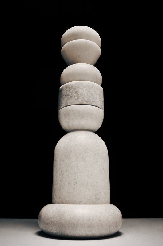 Tom Dixon Stone stacking candleholder, white, decoration image