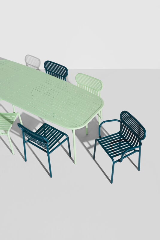 Petite Friture Week-end chair, ocean blue, decoration image