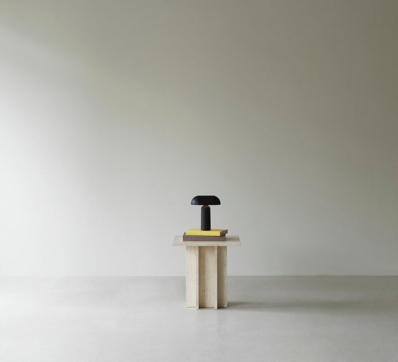 Normann Copenhagen Porta portable table lamp, black, decoration image