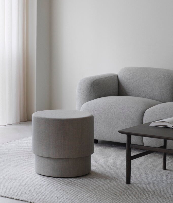 Normann Copenhagen Silo rahi, pieni, vaaleanharmaa, sisustuskuva