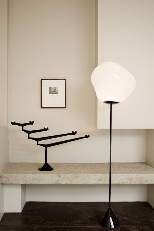 Tom Dixon Spin candelabra, black, decoration image