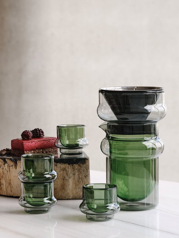 Tom Dixon Bump espresso cup, 4 pcs, green, decoration image