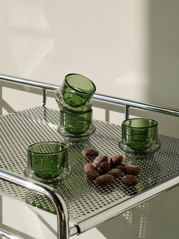 Tom Dixon Bump espresso cup, 4 pcs, green, decoration image