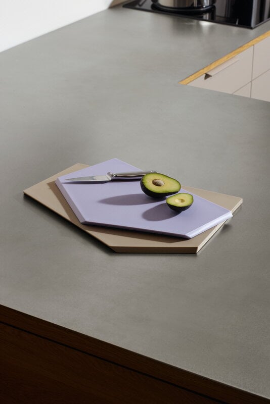 Crushgrind Zurich cutting board, M, lavender, decoration image