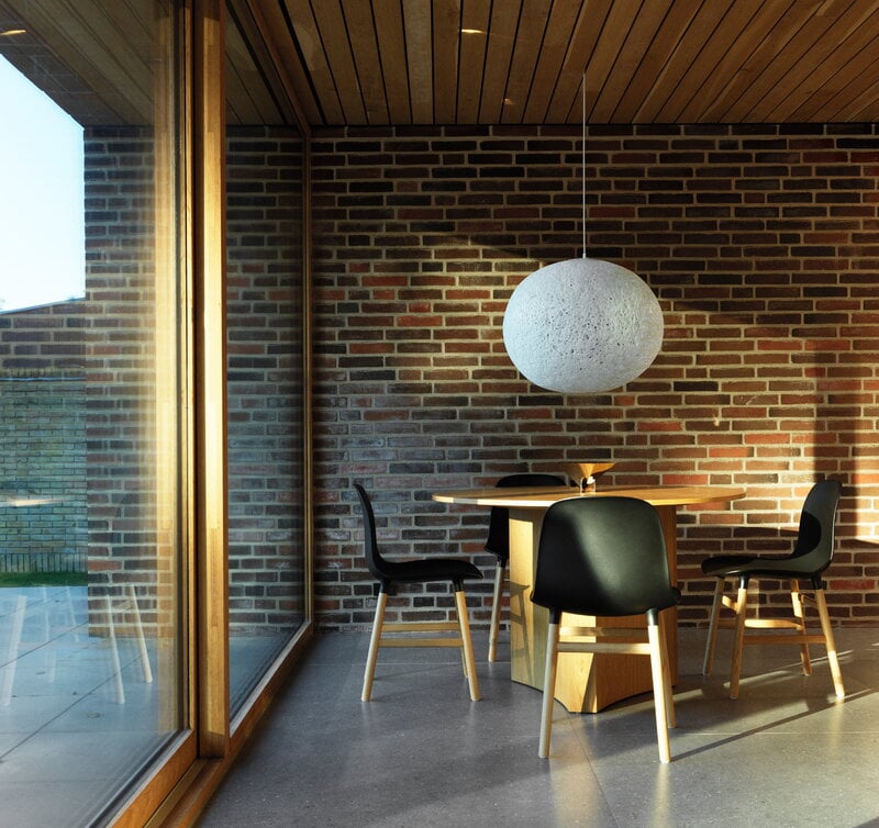 Normann Copenhagen Act Pendelleuchte, 60 cm, weiß, dekorationsbild