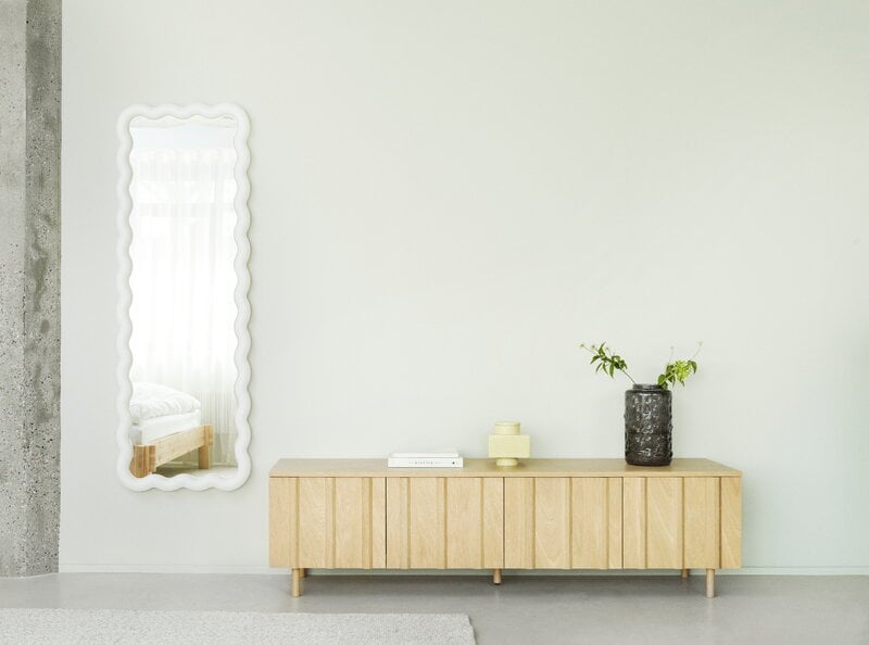 Normann Copenhagen Rib sideboard, low, 175 cm, oak, decoration image