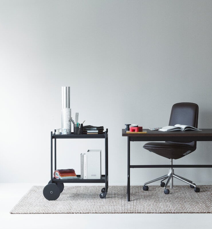 Normann Copenhagen Flick rug, 170 x 240 cm, off-white - brown, decoration image