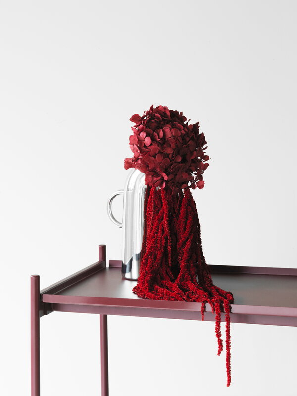 Normann Copenhagen Rul trolley, burgundy, decoration image