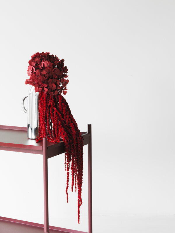 Normann Copenhagen Rul trolley, burgundy, decoration image