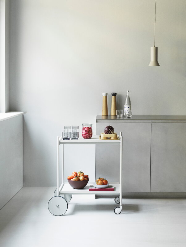 Normann Copenhagen Rul trolley, light grey, decoration image