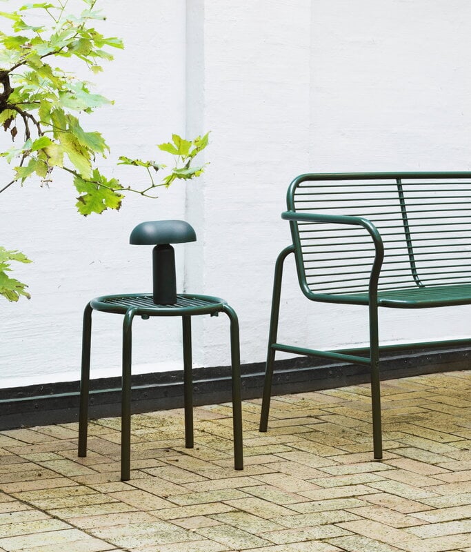 Normann Copenhagen Porta portable table lamp, green, decoration image