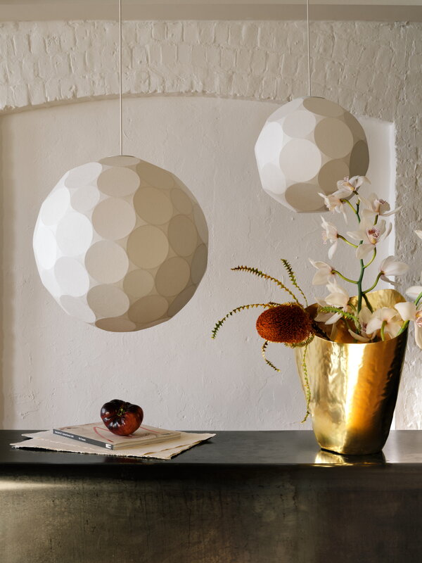Tom Dixon Soft pendant, 60 cm, white, decoration image