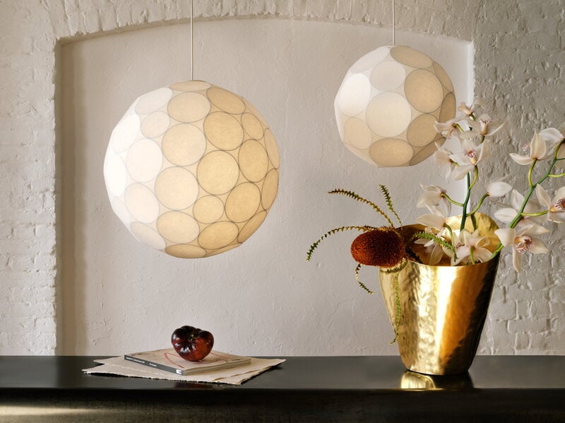 Tom Dixon Soft pendant, 60 cm, white, decoration image
