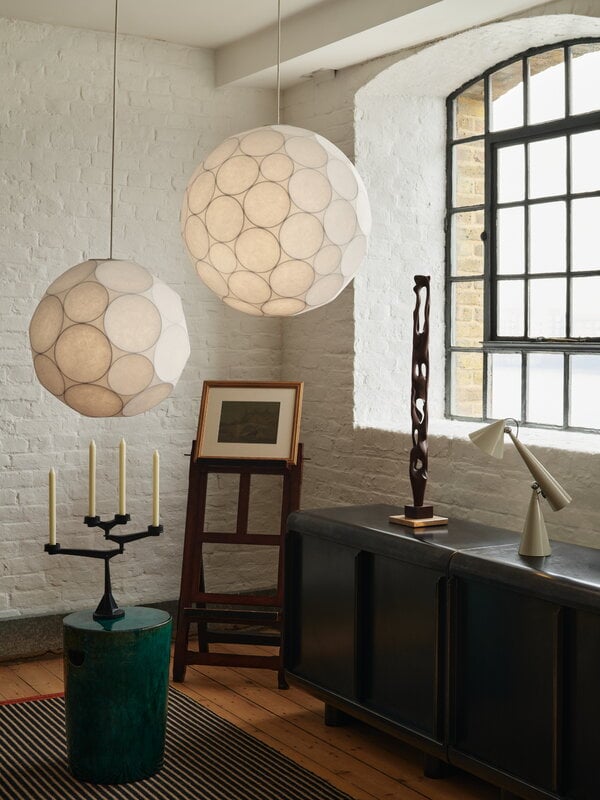 Tom Dixon Soft pendant, 60 cm, white, decoration image