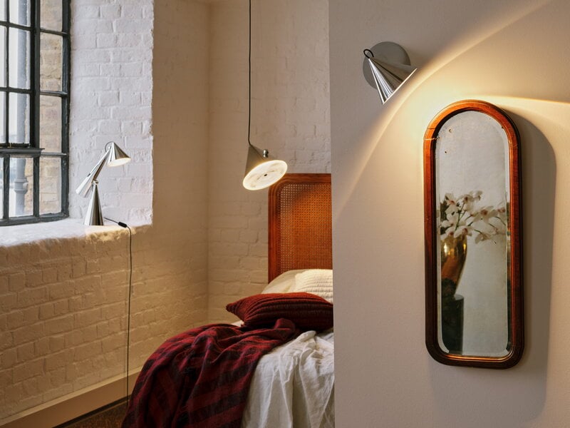 Tom Dixon Pose pendant lamp, 25 cm, silver, decoration image