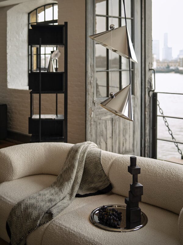 Tom Dixon Pose pendant lamp, 25 cm, silver, decoration image