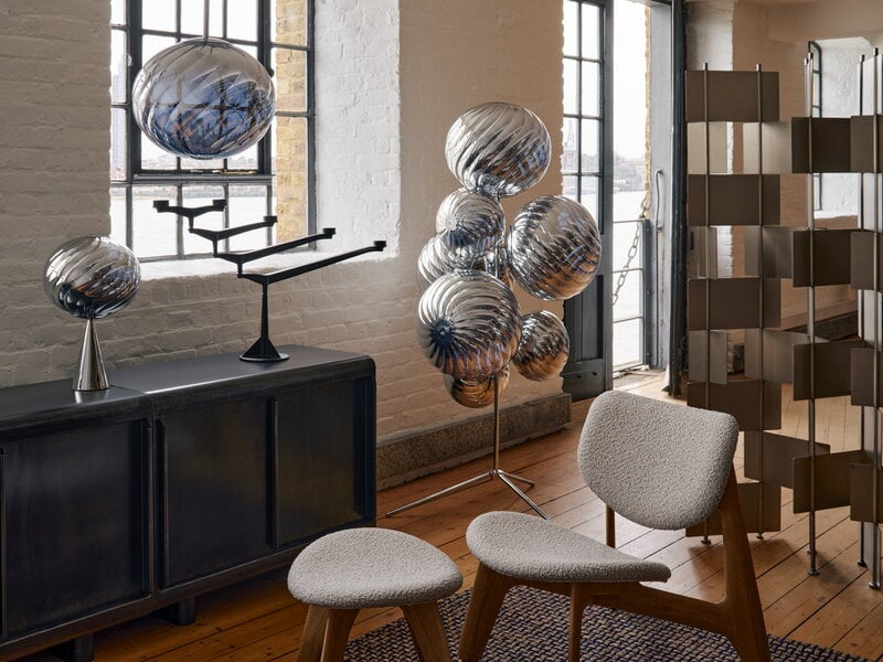 Tom Dixon Spin candelabra, black, decoration image