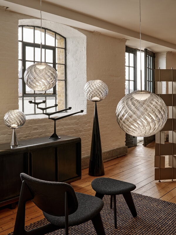 Tom Dixon Spin candelabra, black, decoration image