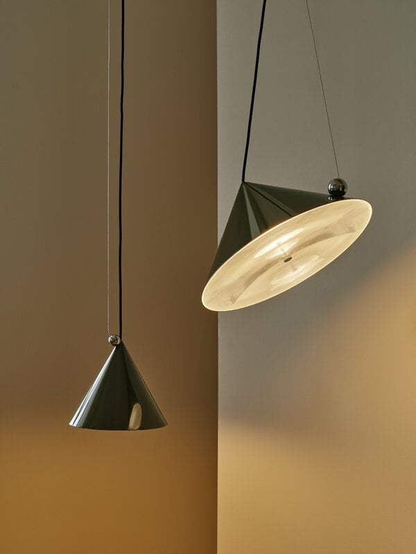 Tom Dixon Pose suspension, 25 cm, kelp, image décorative