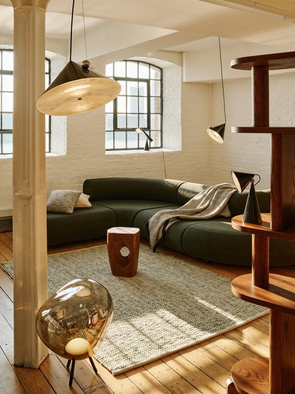 Tom Dixon Pose suspension, 25 cm, kelp, image décorative
