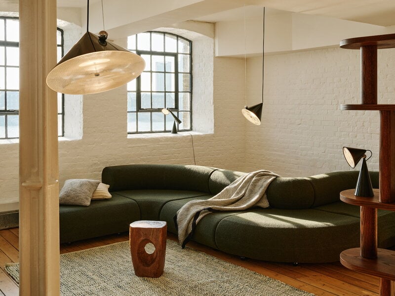 Tom Dixon Pose suspension, 25 cm, kelp, image décorative